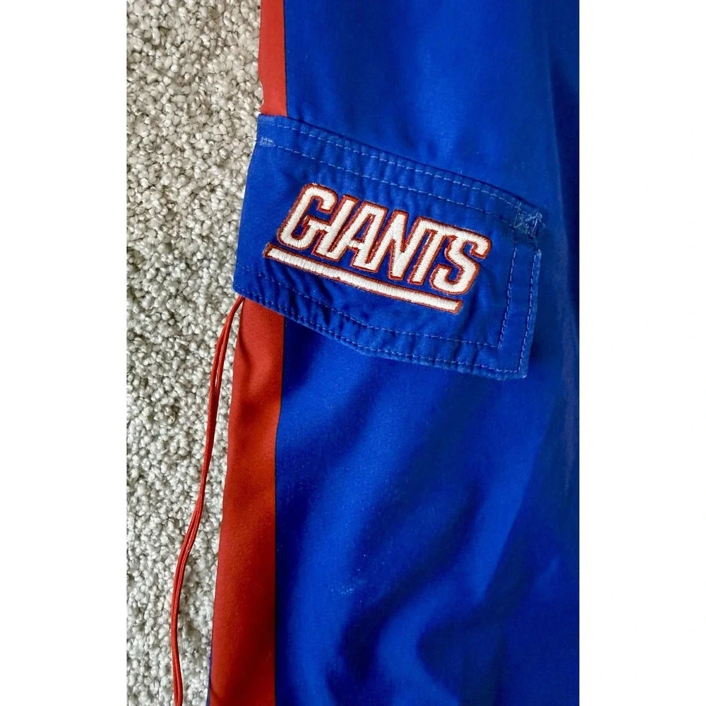 Quicksilver New York Giants Mens Size 40 Blue Cargo Swim Trunks